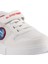 KAVITHA KTN Unisex Çocuk Sneaker Koşu & Yürüyüş Ayakkabısı Beyaz / Kırmızı 4