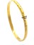 Altın Kaplama Çizgili 0.8 cm Bilezik BLZ-3059 1