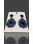 Mavi Zircon Taşlı Modern Tasarım Abiye Küpe MY70E22310048 5