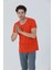 Rahat Fit Erkek Tshirt 5001-OR 2