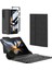 Samsung Galaxy Z Fold 4 Kılıf Standlı Bluetooth Klavyeli Foldable Magnet Stand Keyboard Set Kılıf 1