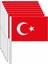 Çıtalı Türk Bayrağı 12X18CM 10 Adet 1