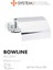 Bowlıne Kapaklı Tuvalet Kağıtlığı Cr Krom BA1001 010 Cr 2