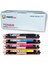 Hp 126A Laserjet M176FN CF350A-351A-352A-353A Uyumlu 4 Renk Muadil Toner Seti 1300 Sayfa 1