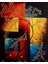 Eğilen Ağaç Desen Pixart Sanat Elmas Mozaik Tablo Diamond Türkiye 43*53 1