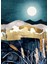 Dağ ve Dolunay Pixart Sanat Elmas Mozaik Tablo Diamond Türkiye 48*68 1