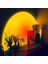 180° Derece Ayarlanabilir USB Li Gün Işığı Great Picture Sunset Gün Batımı Efekti Gece Lambası 3