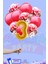 3 Harf Rakam 40INÇ Gold Folyo Balon ve Kırmızı Konfetili Balon Seti 1