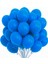 Metalik MAVİ Renkli 50'li Balon Seti 1