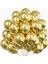 Metalik GOLD Renkli 100'LÜ Balon Seti 1