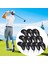 12X Pu Golf Demir Kafa Kapağı Golf Headkovers Golf Kulübü Baş Koruyucu Siyah (Yurt Dışından) 2