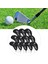 12X Pu Golf Demir Kafa Kapağı Golf Headkovers Golf Kulübü Baş Koruyucu Siyah (Yurt Dışından) 5