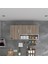 Kenzlife hazır mutfak mirandus22 crd 060*120*22 mutfak banyo dolabı kapaklı raflı 4