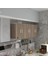 Kenzlife hazır mutfak nonus crd 060*150*32 mutfak banyo dolabı kapaklı raflı 1