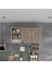 Kenzlife hazır mutfak castus22 crd 060*120*22 mutfak banyo dolabı kapaklı raflı 4