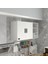 Kenzlife hazır mutfak fulvus22 byz 060*120*22 mutfak banyo dolabı kapaklı raflı 1