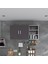 Kenzlife hazır mutfak fulvus22 gri 060*120*22 mutfak banyo dolabı kapaklı raflı 3