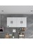 Kenzlife hazır mutfak merta byz 060*120*32 mutfak banyo dolabı kapaklı raflı 4