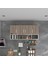 Kenzlife hazır mutfak severus crd 060*120*22 mutfak banyo dolabı kapaklı raflı 4