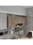 Kenzlife hazır mutfak packey crd 060*180*22 mutfak banyo dolabı kapaklı raflı 1