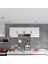 Kenzlife hazır mutfak packey byz 060*180*32 mutfak banyo dolabı kapaklı raflı 4
