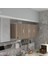 Kenzlife hazır mutfak marina crd 060*150*32 mutfak banyo dolabı kapaklı raflı 1
