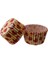 Kek Kalıbı Pet Kapsül 52X45 mm Kağıt Cupcake Kağıdı (100 Adet) Sarıya Kırmızı Kalpli Yazılı 1