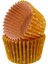 Kek Kalıbı Pet Kapsül 52X45 mm Kağıt Cupcake Kağıdı (100 Adet) Kar Desenli Sarı 1