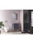 Ardea 67072 Banyo Dolabı Seti Kapaklı 60 cm Parlak Antrasit 2