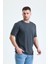 Koyu Gri Renk Loose Fit T-Shirt 2
