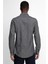 Slim Fit Uzun Kol Keten Premium Seri Düğmeli Yaka Spor Gömlek 4