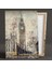 Londra Şehir Manzarası Nostaljik London Binalar Kanvas Tablo 2