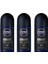 Nivea men Erkek Roll-On Deodorant Deep Dimension 50ml,48 Saat Anti-Perspirant Koruma 42349839 (3 Adet) 1