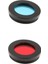 2pcs 1.25 Ay'da Filtre Renk Filtre Kiti Teleskop Görünürleri Ay (Yurt Dışından) 1