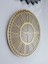 Golden Bronze Model Altın Bronz Renk 50 Cm Dekoratif Aynalı Duvar Saati 1