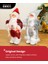 Yaratıcı Noel Dekorasyonu Noel Baba 30CM (Yurt Dışından) 3