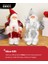 Yaratıcı Noel Dekorasyonu Noel Baba 30CM (Yurt Dışından) 5