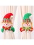 Yaratıcı Noel Perde Tokası 2 Adet (Yurt Dışından) 1