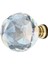 Kristal Sarı Ayak 40 mm Kulp ( 5 Adet ) 3