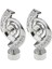 2x Rhinestone Pencere Perde Kutbu Uç Örtü Çubuğu Nihai Kafa Çapı 28MM- Gümüş (Yurt Dışından) 1
