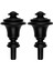 2 Adet Perde Çubuk Finials Pencere Arıtma Donanımı Oturma Odası Için Ev 6 # Schwarz (Yurt Dışından) 2