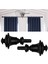 2 Adet Perde Çubuk Finials Pencere Arıtma Donanımı Oturma Odası Için Ev 6 # Schwarz (Yurt Dışından) 3