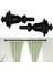 2 Adet Perde Çubuk Finials Pencere Arıtma Donanımı Oturma Odası Için Ev 6 # Schwarz (Yurt Dışından) 5