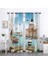 Polyester Fiber Pencere Drapes Çocuklar Için Sahne Sahnesi Desen Banyo Stili 1 150X166CM (Yurt Dışından) 3