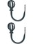 2pcs Perde Holdback Kanca Tutucu Pencere Tedavisi Donanımı Tül Koyu Mavi (Yurt Dışından) 3