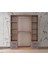 Aynalı 4 Kapılı 4 Çekmeceli Gardırop Elbise Dolabı 170X55X210CM 3