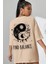 Yin & Yang Baskılı T-Shirt 1