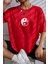 Yin & Yang Baskılı T-Shirt 2