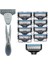 Shave J9 Kartuşlu Tıraş Makinesi + F2 Tıraş Fırça + 12 Adet Kartuş Jilet -5 Bıçaklı 4