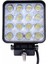 16 LED Kare Lamba Off Road Traktör Tekne (110 x 110 Mm) 4